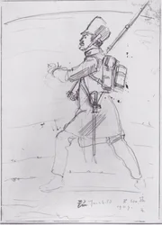 Marching Fusilier to the Left